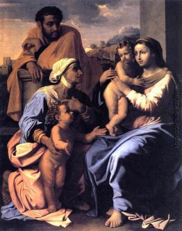 Die Heilige Familie mit St. Elisabeth und Johannes der Täufer