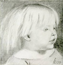 Cathy Madox Brown im Alter von drei Jahren