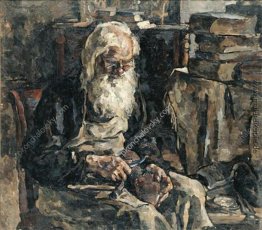 Vissarion Schuhmacher bei der Arbeit