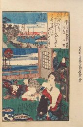 Tokaido 53 Stationen, Station # 3, Kawasaki Tokaido 53 Stationen, Station # 3, Kawasaki