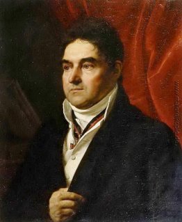 Porträt von V. S. Khvostov
