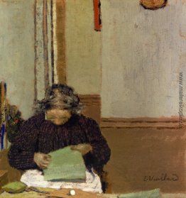 Madame Vuillard cousant