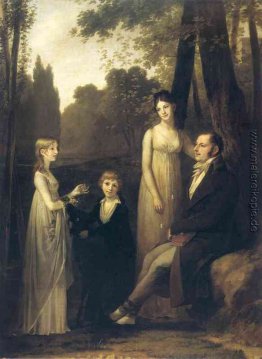 Porträt von Rutger Jan. Schimmelpenninck und seine Familie