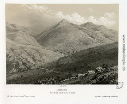 Arreau - Vue de la route du Col d'Aspin