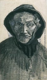 Fischer mit Sou'wester, Kopf Fischer mit Sou'wester, Kopf