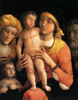 Die Heilige Familie mit Heiligen Elisabeth und dem Johannes Bapt