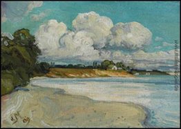 Am Ufer des Sees in der Nähe von Bronte