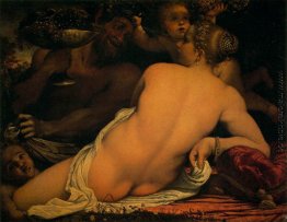 Venus mit Satyr und Cupids