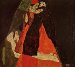 Kardinal und Nonne (Liebkosung)