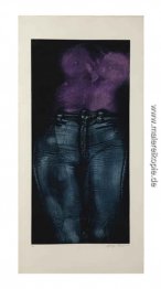 Girl in Violet Shirt: Vorderansicht Girl in Violet Shirt: Vorderansicht