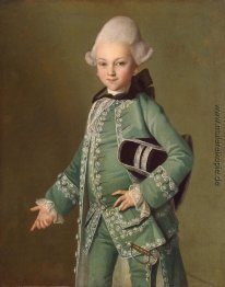 Porträt von Alexey Bobrinsky als Kind