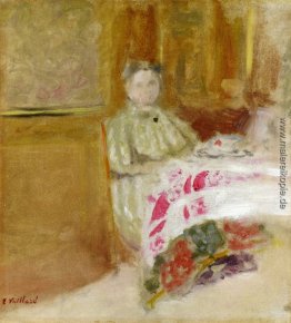 Madame Vuillard am Tisch