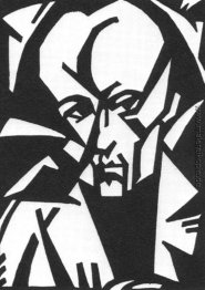 Porträt von Lajos Kassák