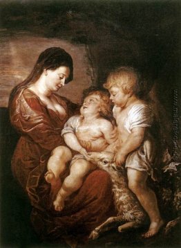 Jungfrau und Kind mit der Infant St. John