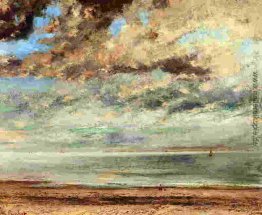Der Strand, Sonnenuntergang