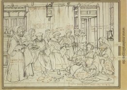 Studieren Sie für die Family Portrait von Thomas More