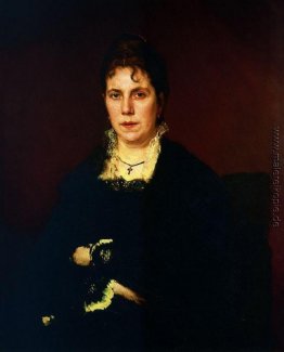 Porträt von Sofia Nikolajewna Kramskoy, der Frau des Künstlers