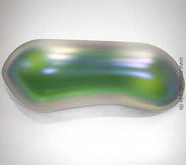 Oval Melt Glo-Pod (Schillernde Grün)