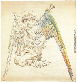 Engel mit Flöten