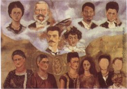 Porträt von Frida Familie