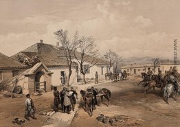 Hauptsitz Lord Raglan die bei Khutor-Karagatsch