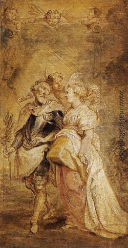 Die Heirat von Heinrich IV von Frankreich und Maria von Medici