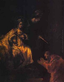 Haman Esther Betteln um Gnade
