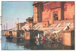 Ghat in Benares