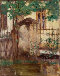 Haus mit Zaun Haus mit Zaun