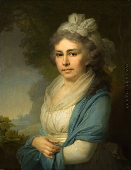 Porträt von E. I. Nekludova
