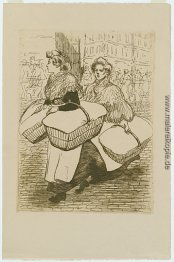 Laundresses tragen linnen Laundresses tragen linnen