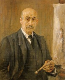 Selbstporträt mit Palette Selbstporträt mit Palette