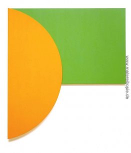 Orange Relief mit Green