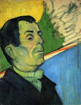Porträt eines Mannes trägt einen Lavalliere