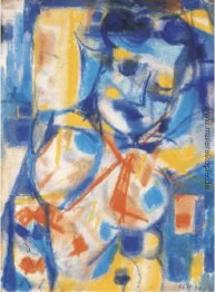 Mädchen mit bloßen Brüsten Mädchen mit bloßen Brüsten