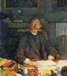 Emile Verhaeren in seiner Studie Emile Verhaeren in seiner Studie