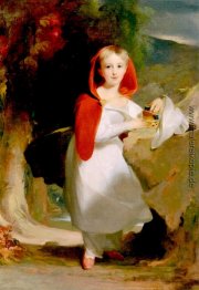 Sarah Esther Hindman als Rotkäppchen