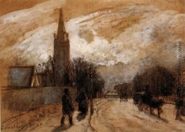 Studie für "All Saints 'Church, Upper Norwood'