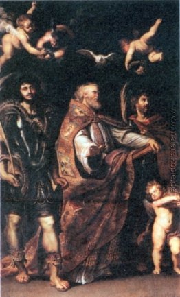 St. George mit St. Maurus und Papianus