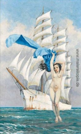 Vénus au voile bleu