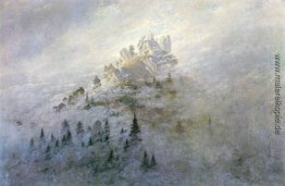 Morgennebel in den Bergen