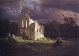 Ruinen in der Mondlandschaft