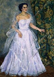 Porträt des Sängers Zara Alexandrowna Dolukhanova Porträt des Sängers Zara Alexandrowna Dolukhanova