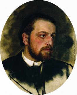 Portrait des Schriftstellers Vladimir Grigorjewitsch Chertkov