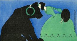 Plakat für die Berliner Sezession, Kunst und Künstler-Magazin