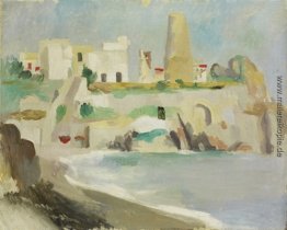 Lipari, Portinenti mit Windmühlenturm