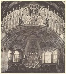 Interne Ausmalung der Kirche in Talashkino Interne Ausmalung der Kirche in Talashkino