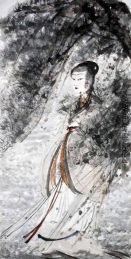 Göttin Querung des Xiang-Fluss