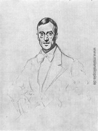 Porträt von Vsevolod Voinov Porträt von Vsevolod Voinov