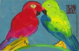 Red Parrot, Green Parrot